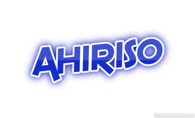 Ahiriso 市