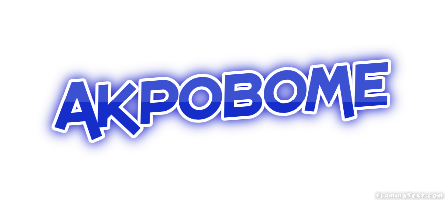 Akpobome город