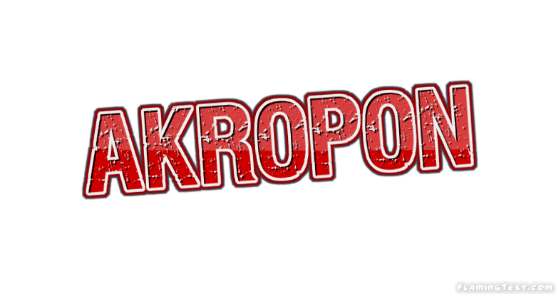 Akropon город