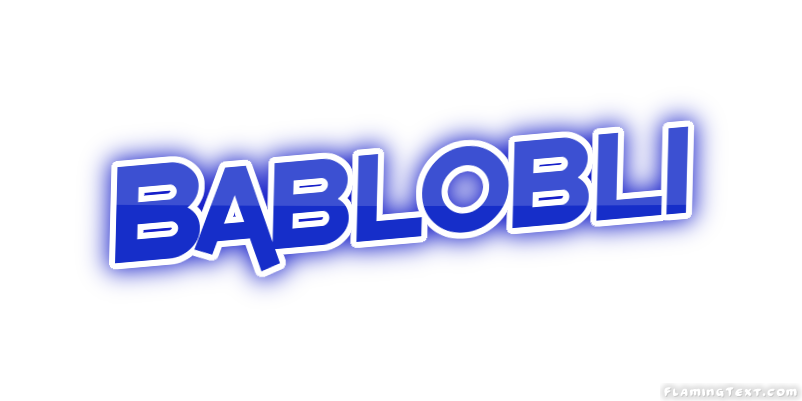 Bablobli город