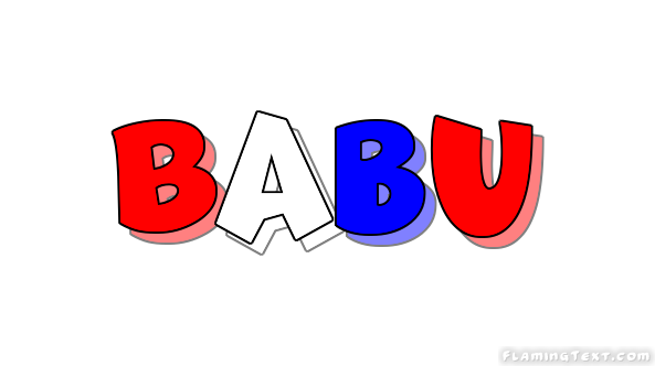 BRIJESH EDITING ZONE: BABU'S LOGO