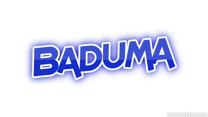 Baduma город