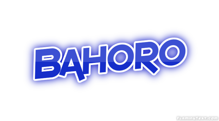 Bahoro город