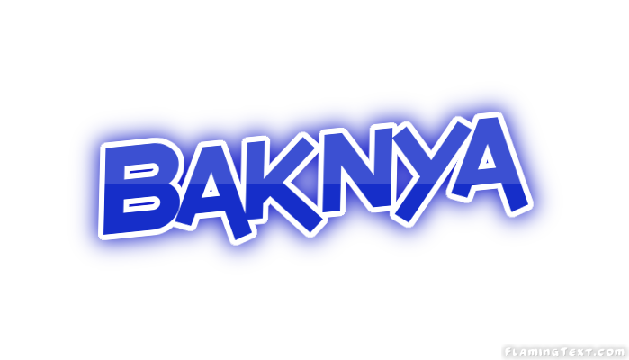 Baknya مدينة