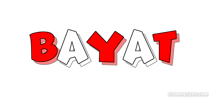 Bayat Логотип города. 