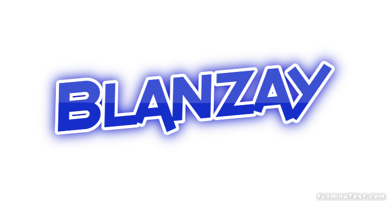 Blanzay Stadt