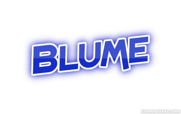 Blume 市