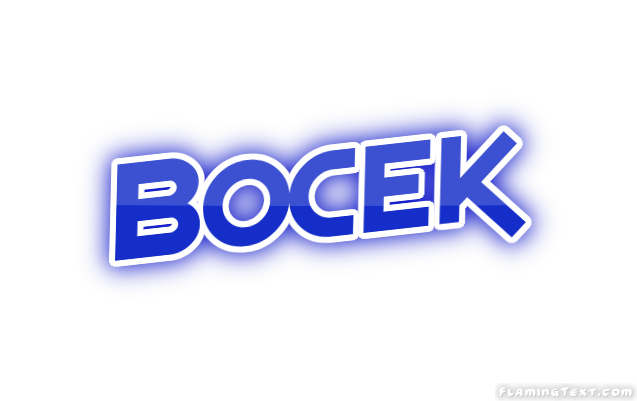 Bocek город