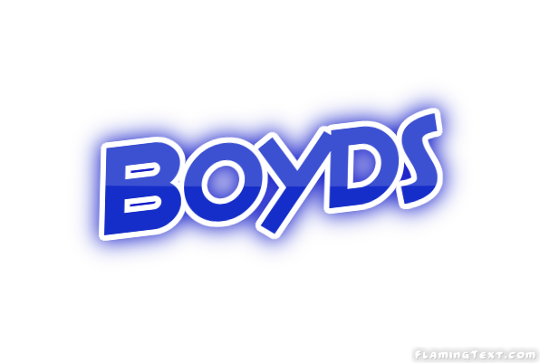 Boyds город