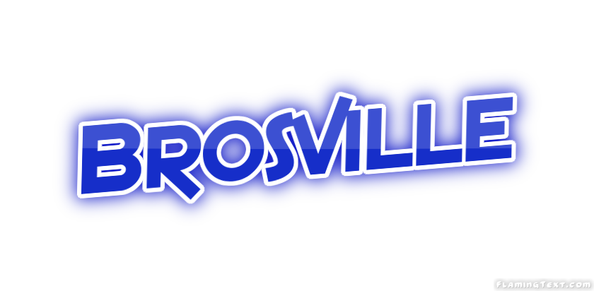 Brosville مدينة