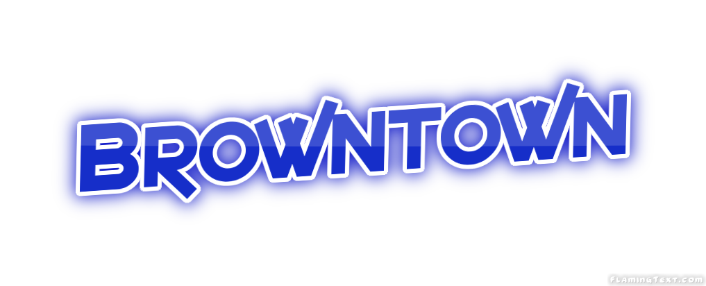 Browntown Stadt
