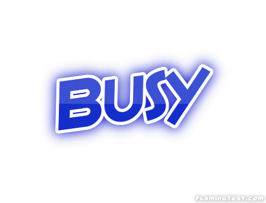 Busy Word Animated GIF Logo Designs