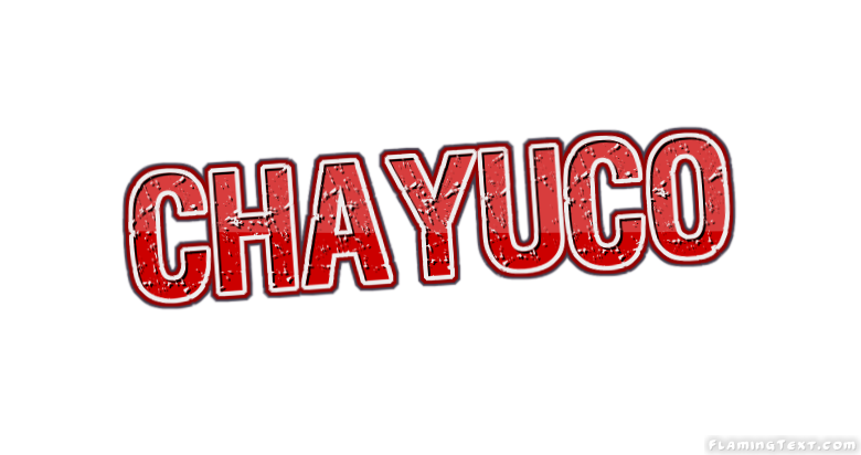 Chayuco Stadt