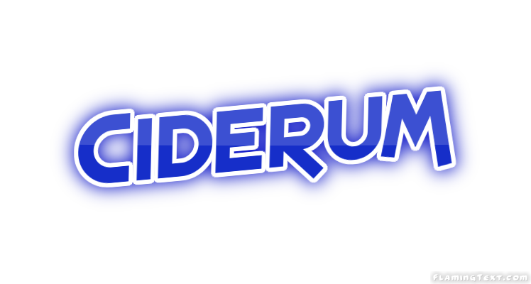 Ciderum مدينة