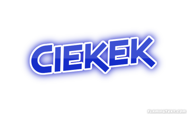 Ciekek город