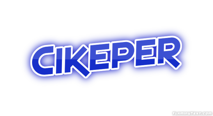 Cikeper город