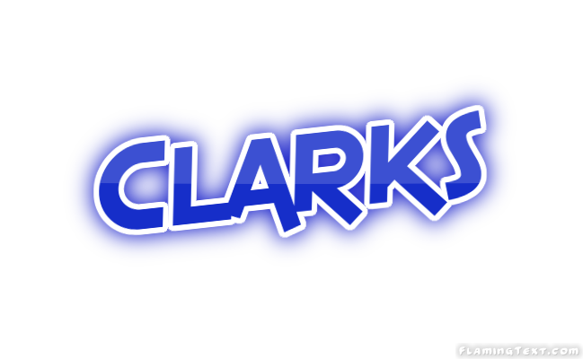 clarks logo font