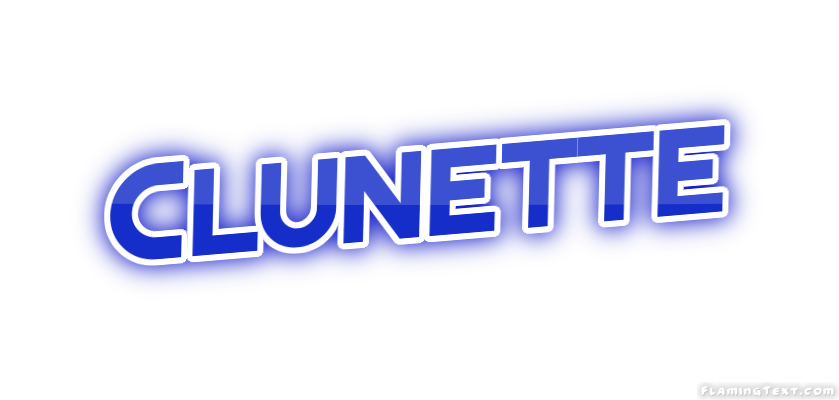 Clunette 市