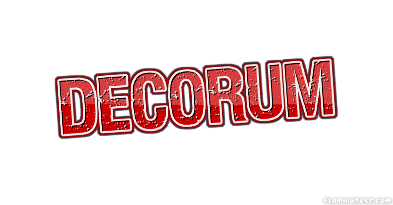 Decorum 市