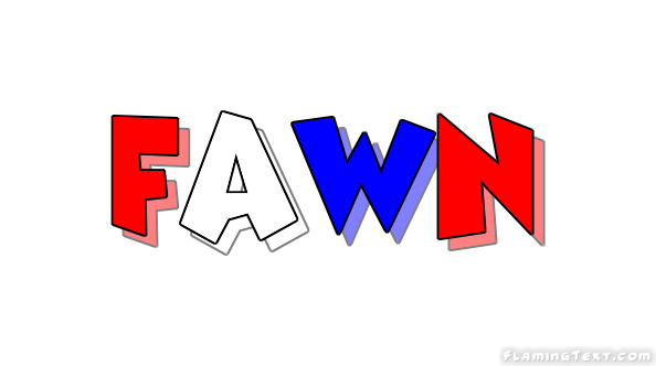 Fawn Logo  Free Name Design Tool from Flaming Text