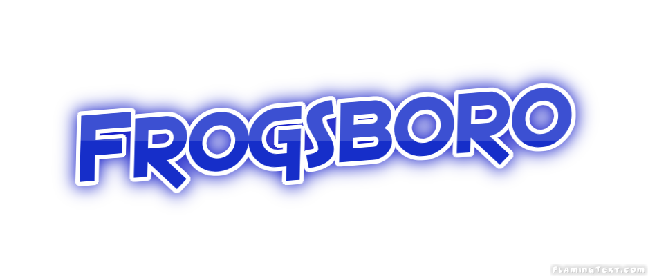 Frogsboro مدينة