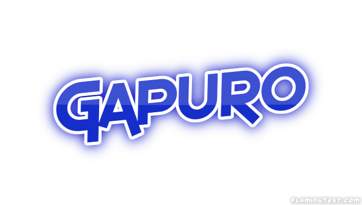 Gapuro город