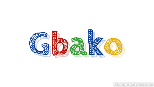 Gbako город