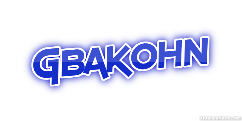 Gbakohn город