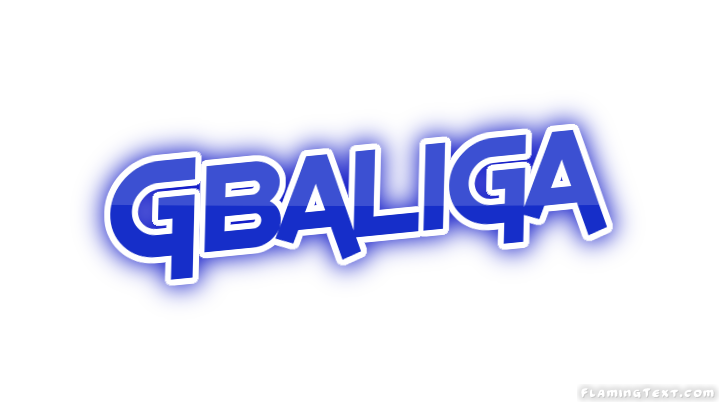 Gbaliga مدينة