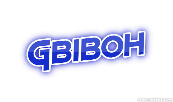 Gbiboh 市