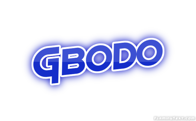 Gbodo Stadt