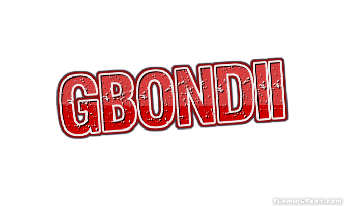 Gbondii город