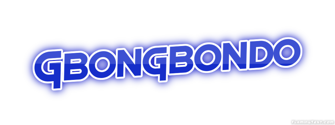 Gbongbondo город