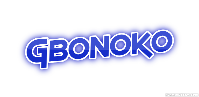 Gbonoko Stadt