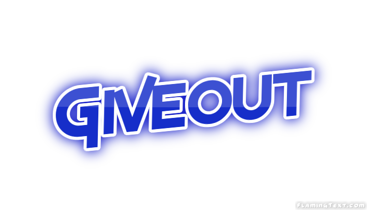 Giveout город