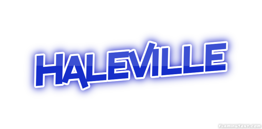 Haleville город