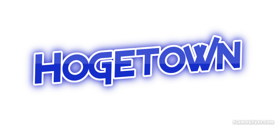 Hogetown مدينة