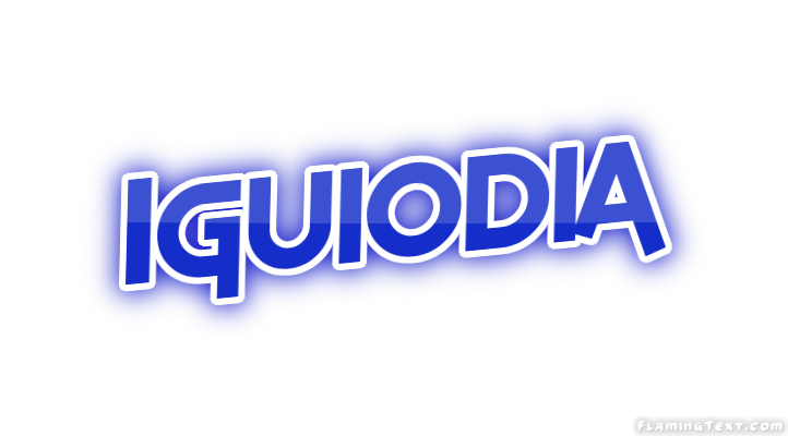 Iguiodia 市