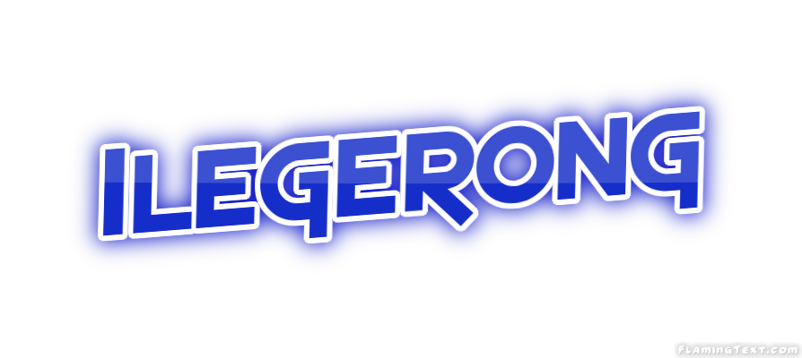 Ilegerong город