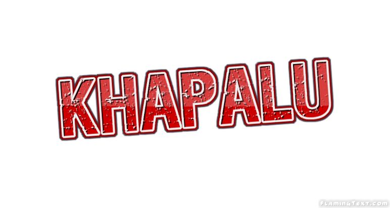 Khapalu город