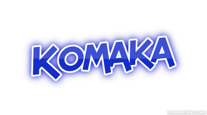 Komaka город