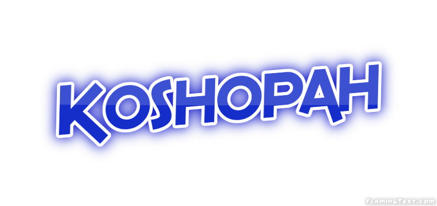 Koshopah город