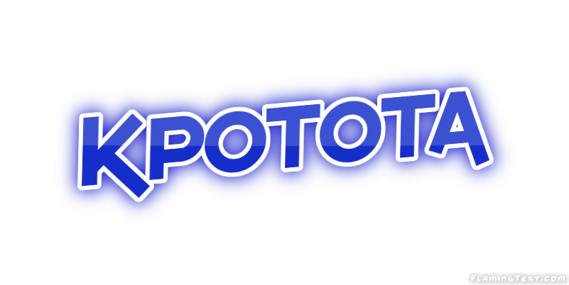 Kpotota город