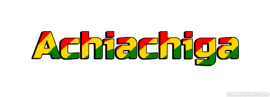 Achiachiga Stadt