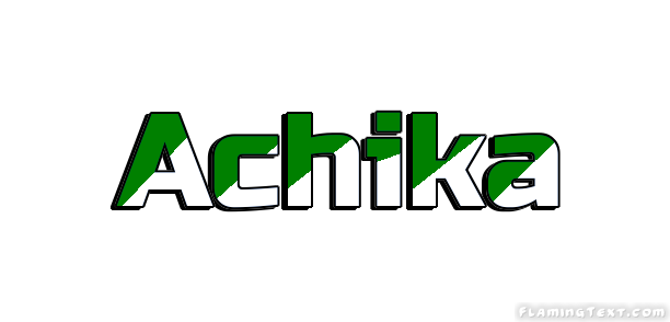 Achika город