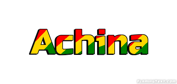 Achina город