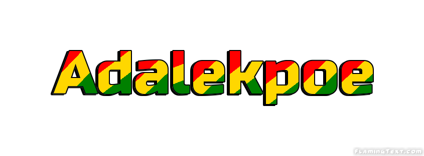 Adalekpoe Stadt