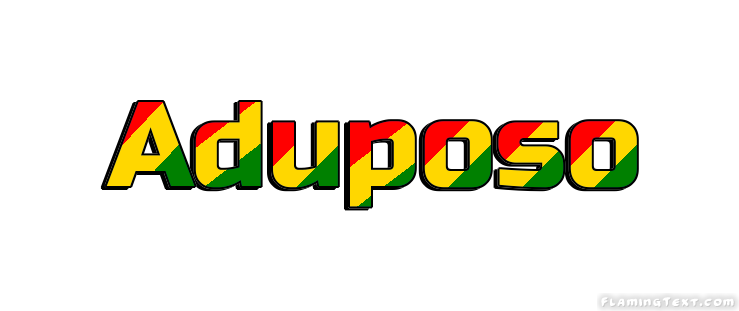 Aduposo Stadt