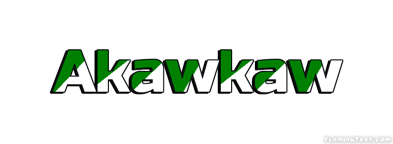 Akawkaw Stadt