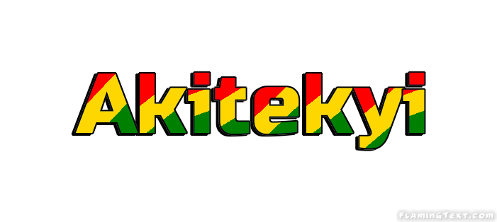 Akitekyi Stadt